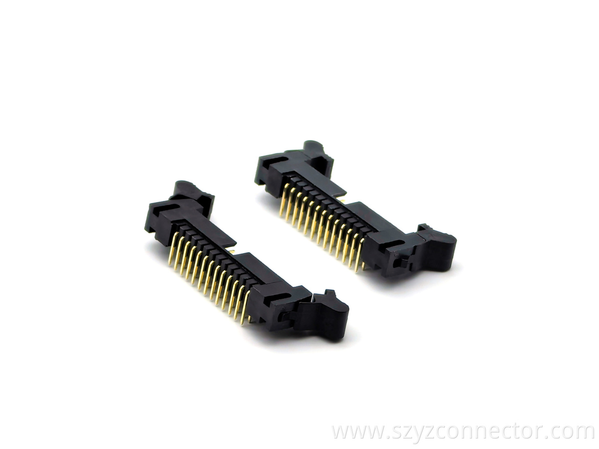 2.0mm Pitch Ejector Header Connector Right Angle 2*13P